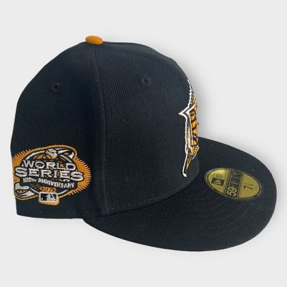 New Era Florida Marlins Tigerfill 2003 World Series Patch 59FIFTY 7 1/4 Fitted - Picture 2 of 10